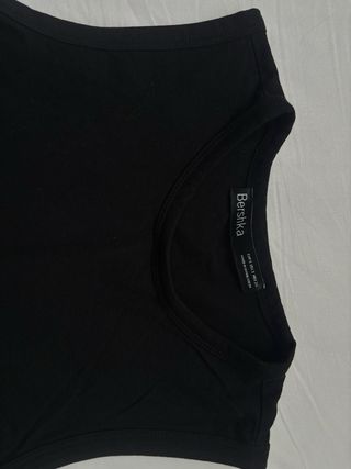 Camiseta sin mangas Bershka S