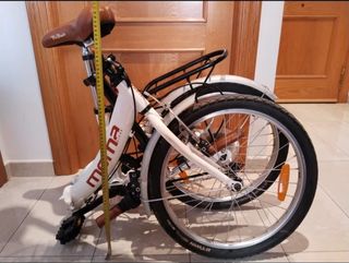 Bicicleta Plegable Moma First Class Blanca