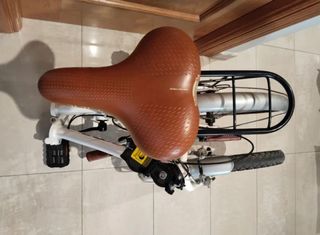 Bicicleta Plegable Moma First Class Blanca