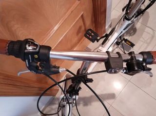 Bicicleta Plegable Moma First Class Blanca