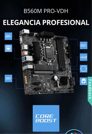Placa Base y procesador Intel i5 10400F