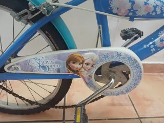 Bicicleta Frozen Azul Niña