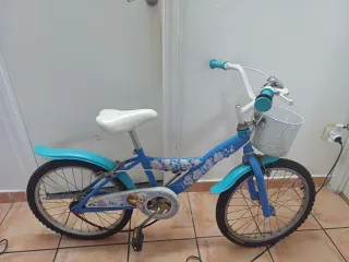Bicicleta Frozen Azul Niña