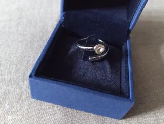 Anillo Swarovski Plata
