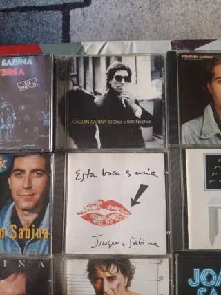 Lote Joaquín Sabina 10 CDs + 1 DVD