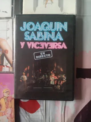 Lote Joaquín Sabina 10 CDs + 1 DVD