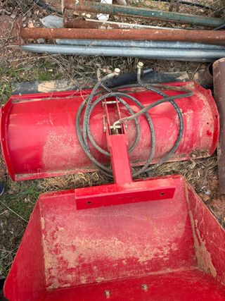 Mini tractor con pala casi nuevo
