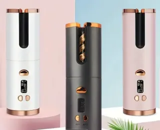 Rizador de pelo automático inalámbrico