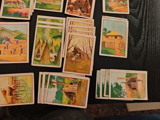 46 Cromos Casas Mundo Chocolate Ortí Pie