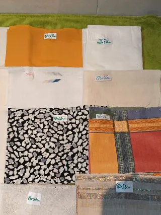 Lote de 15 retales y más