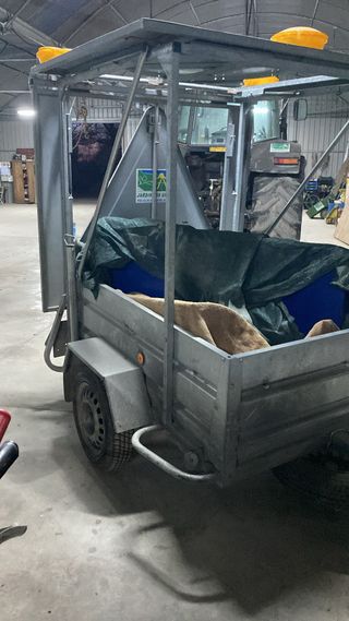 Remolque señalización obras públicas