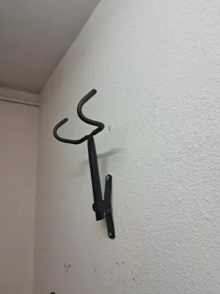 Soporte Bicicleta Pared Negro