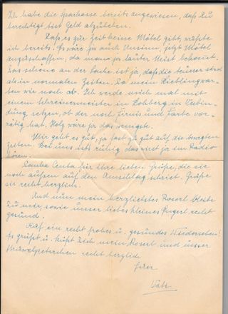 Carta original WWII - Segunda Guerra Mundial