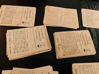 43 Cromos El Hombre y las Fieras