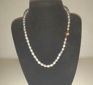 Collana perle giapponesi oro 18K