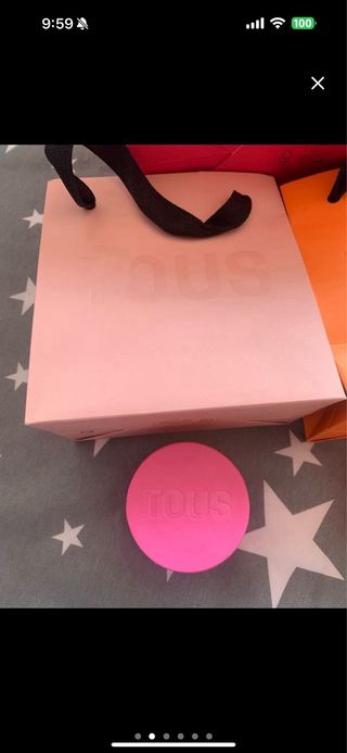 Bolsas y cajitas Tous para regalo