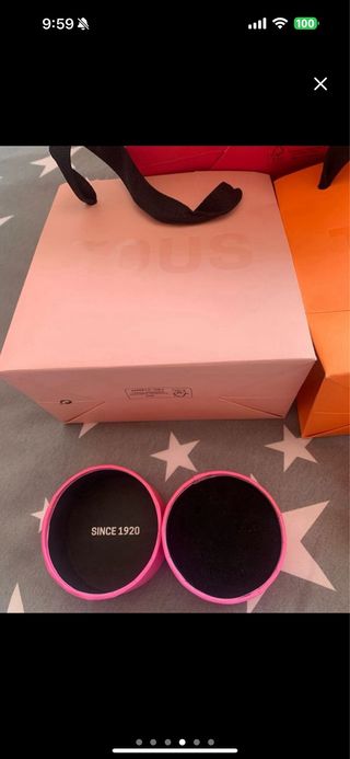 Bolsas y cajitas Tous para regalo