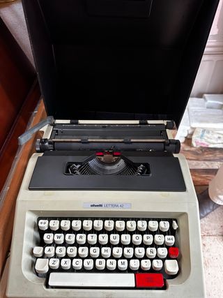 Olivetti Lettera 42 Máquina de Escribir Antigua