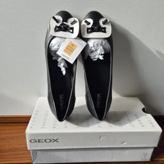 Geox D Charlene Bailarinas Mujer Negras