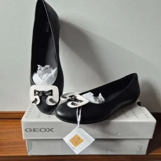 Geox D Charlene Bailarinas Mujer Negras