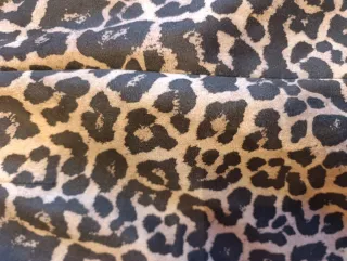 Vestido Leopardo Manga Larga