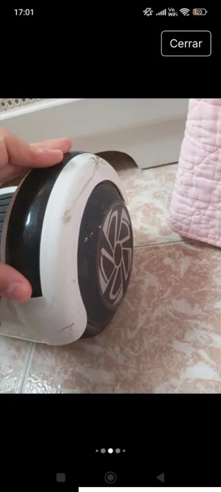 Hoverboard Blanco y Negro