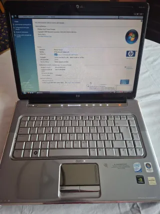 Portátil HP Pavilion Negro dv5 - 1132es