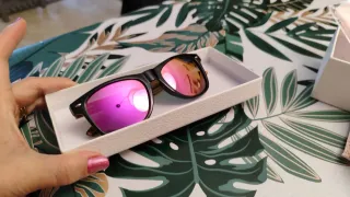 Gafas de sol Barcur rosas y negras