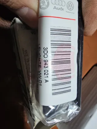 Piloto matrícula Volkswagen 3D0943021A