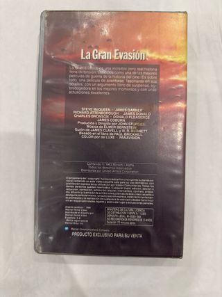 La Gran Evasión VHS