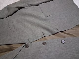 Americana gris hombre