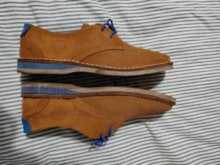 Botas Desert Hombre Marrones y Azules