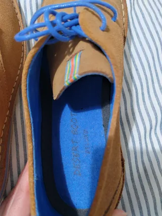 Botas Desert Hombre Marrones y Azules