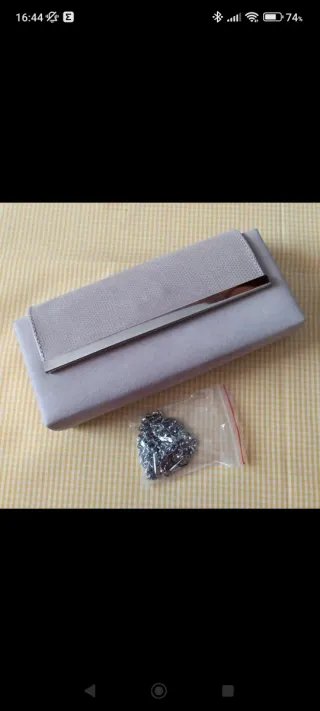 Conjunto Zapatos 38 y Cartera Beige a juego