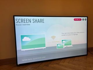 Pantalla LG 55” 4K Profesional. Monitor- TV
