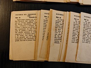 74 Cromos Historia Progreso Humano Serie I