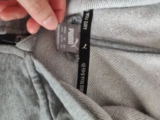 Chaqueta Puma gris niña