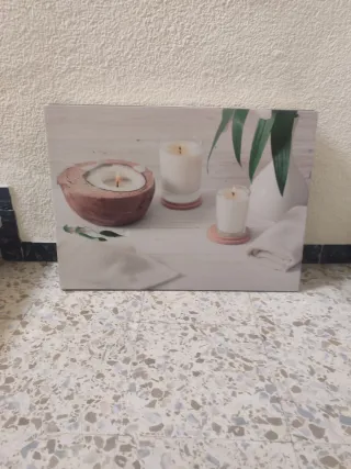 Conjunto de 5 y 2 cuadros.