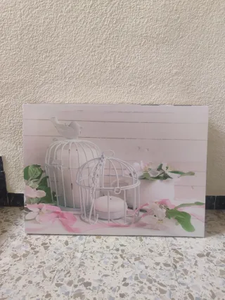 Conjunto de 5 y 2 cuadros.