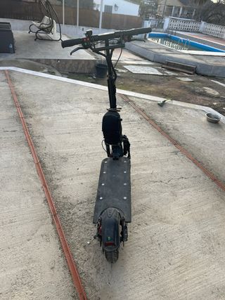 Patinete Eléctrico Negro bateria TESLA