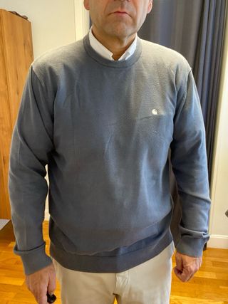 Jersey Carhartt modelo Madison Azul Talla XL