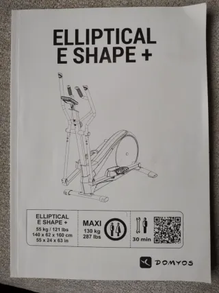 Bicicleta Elíptica e shape