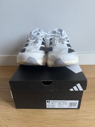 Adidas Adizero Evo SL Blancas/Negras