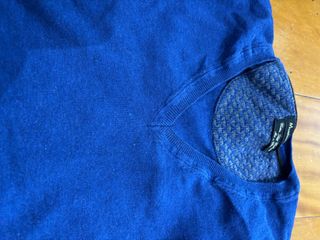 w Jersey Massimo Dutti Cachemira Azul Talla L