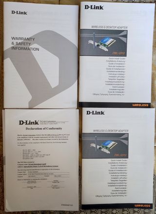 Scheda WiFi PCI D-Link DWL-G510 802.11b/g