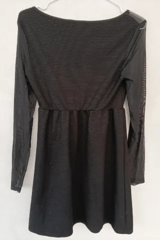 Abito corto per donna, Tezenis, tg S, nero