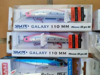 señuelos de pesca SKR y HART