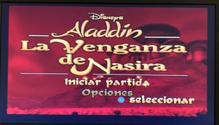Juego PlayStation 1 Aladdin La Venganza de Nasira