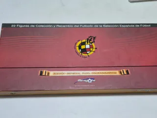 22 Figuras Futbolín Selección Española Minigols
