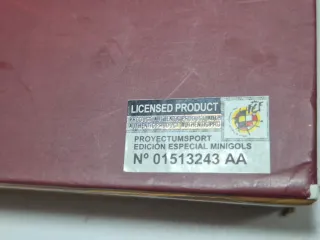 22 Figuras Futbolín Selección Española Minigols